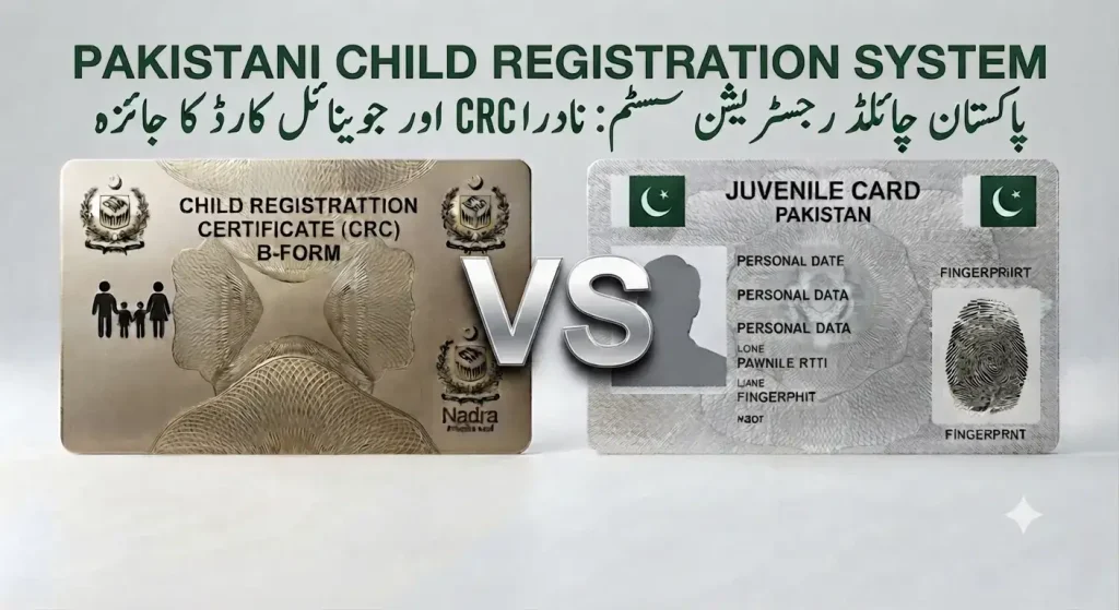Child Registration Certificate (CRC)  B-Form  Juvenile Card