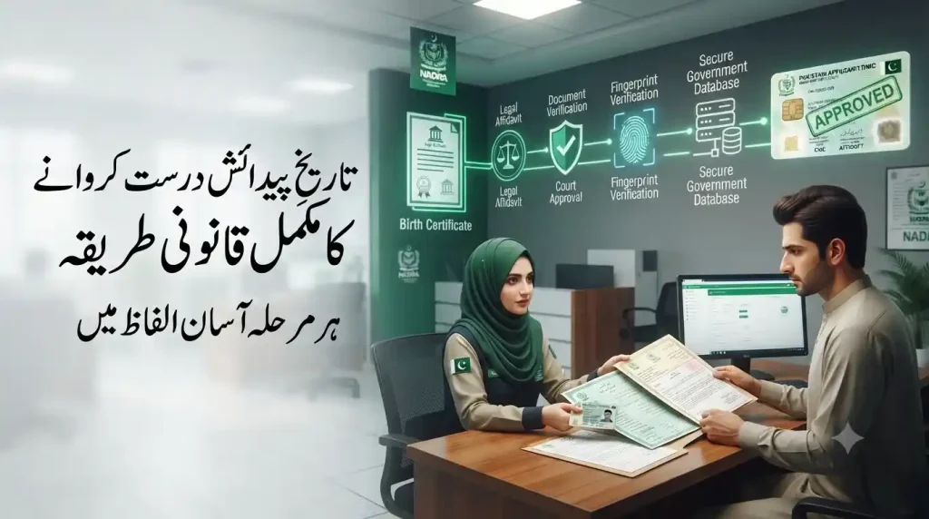 NADRA Date of Birth Change Policy 2026