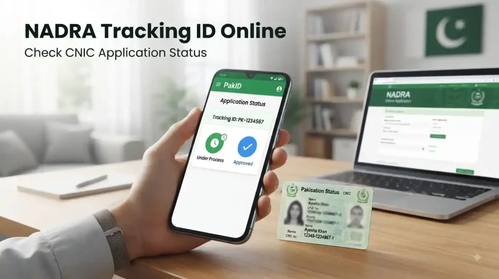 How to Check NADRA Tracking ID Online