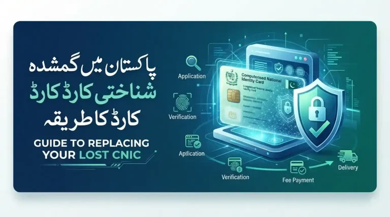 Lost CNIC in Pakistan — How to Apply for a Duplicate CNIC