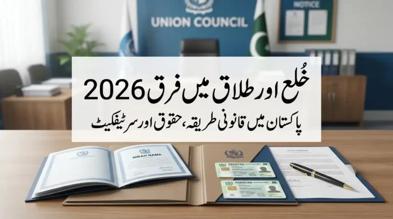 Khula vs Talaq in Pakistan 2026