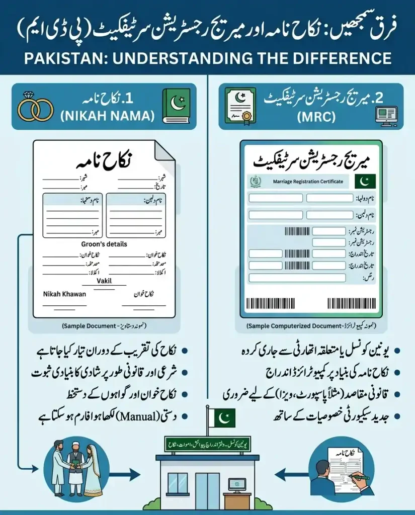 NADRA Marriage Certificate Online Check in Pakistan 2026