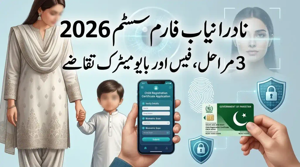 NADRA New B-Form System Pakistan 