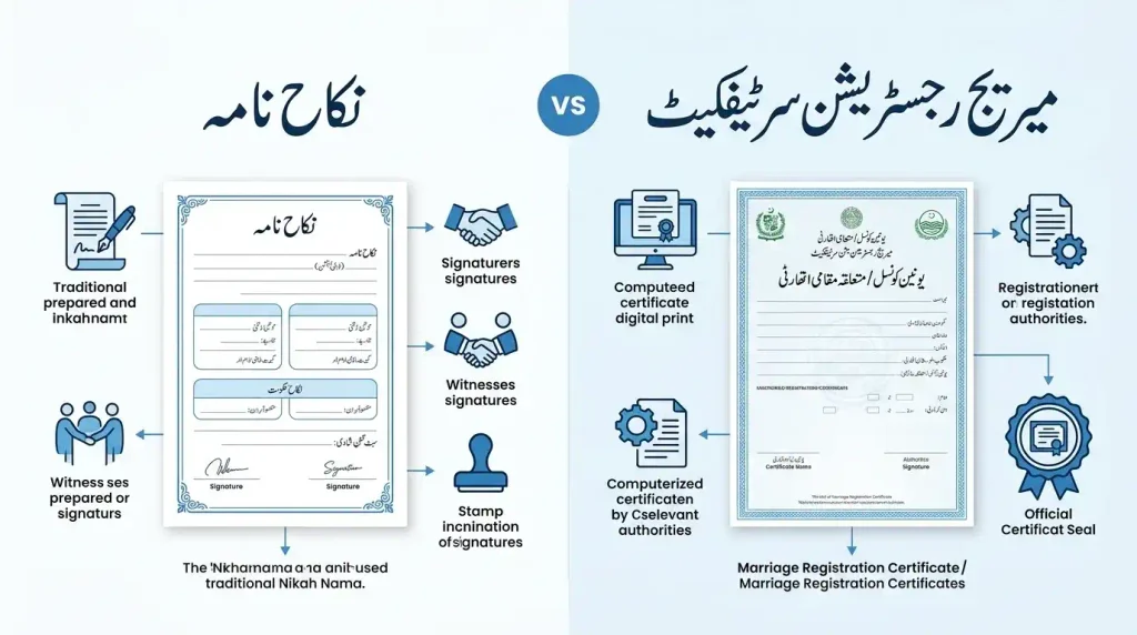 Nikah Nama Registration & Marriage Certificate