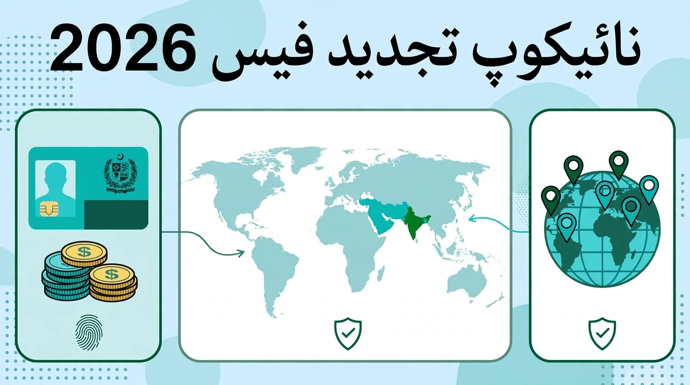 NICOP renewal fee 2026 for Zone A and Zone B countries