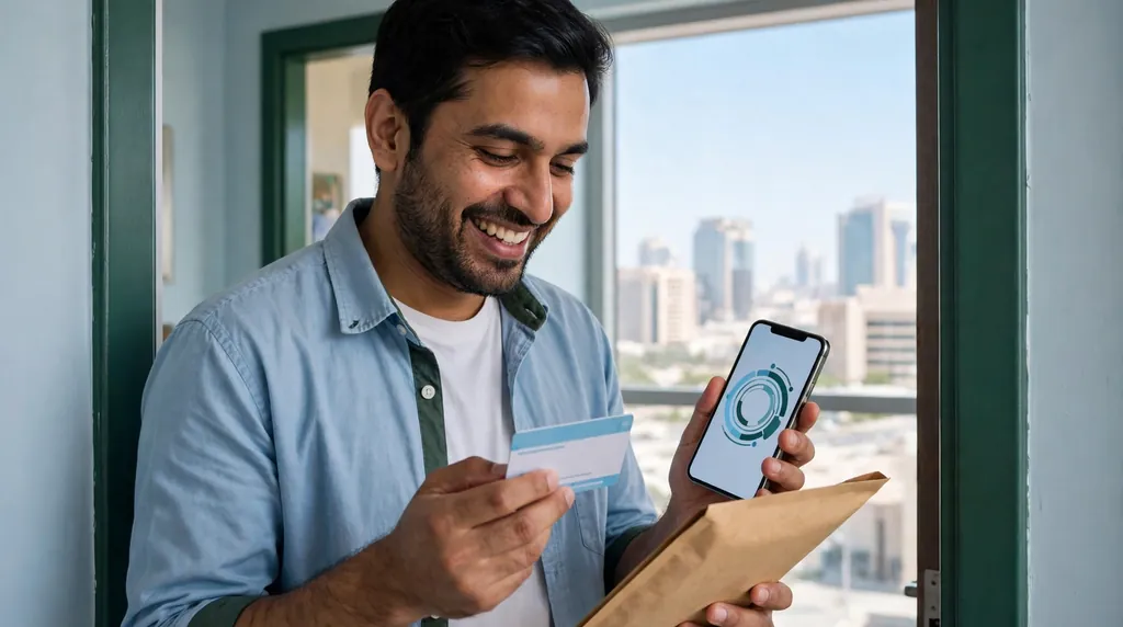 Tracking a NICOP application from Saudi Arabia and receiving the card by courier