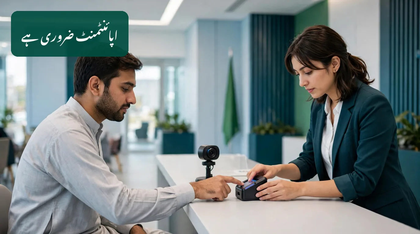 Book a NADRA appointment at a Pakistani mission in the UK